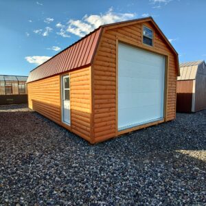 SALE $2,100 off-PH130- 16x32 Log Garage