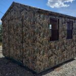 10X10 Camo Utility Garden / Hunting Shed PH#314