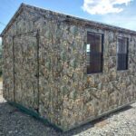 10X10 Camo Utility Garden / Hunting Shed PH#314