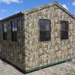 10X10 Camo Utility Garden / Hunting Shed PH#314