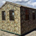 10X10 Camo Utility Garden / Hunting Shed PH#314